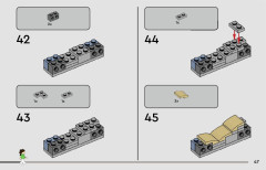 LEGO 40658 instructions page 47 – build guide