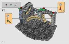 LEGO 40658 instructions page 74 – build guide