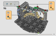 LEGO 40658 instructions page 75 – build guide