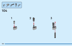 LEGO 40659 instructions page 102 – build guide