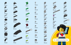 LEGO 40659 instructions page 111 – build guide