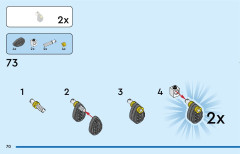 LEGO 40659 instructions page 70 – build guide