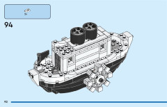 LEGO 40659 instructions page 92 – build guide