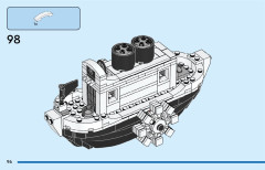 LEGO 40659 instructions page 96 – build guide