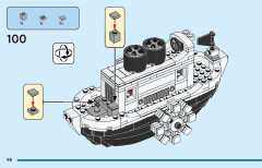 LEGO 40659 instructions page 98 – build guide
