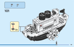 LEGO 40659 instructions page 99 – build guide