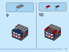 LEGO 40668 instructions page 11 – build guide