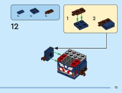 LEGO 40668 instructions page 13 – build guide