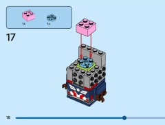 LEGO 40668 instructions page 18 – build guide