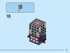 LEGO 40668 instructions page 19 – build guide