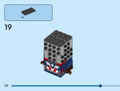 LEGO 40668 instructions page 20 – build guide