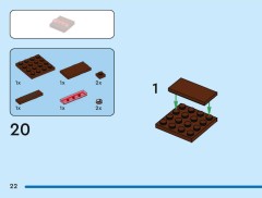 LEGO 40668 instructions page 22 – build guide
