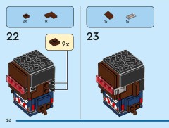 LEGO 40668 instructions page 26 – build guide