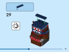 LEGO 40668 instructions page 31 – build guide
