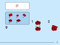 LEGO 40668 instructions page 11 – build guide