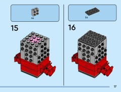 LEGO 40668 instructions page 17 – build guide