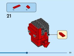 LEGO 40668 instructions page 23 – build guide