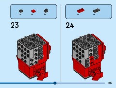 LEGO 40668 instructions page 25 – build guide