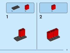 LEGO 40668 instructions page 3 – build guide