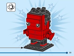 LEGO 40668 instructions page 33 – build guide