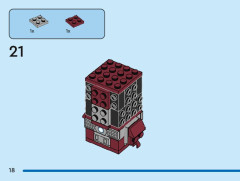 LEGO 40669 instructions page 18 – build guide