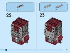 LEGO 40669 instructions page 19 – build guide