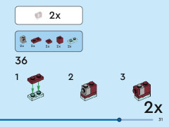 LEGO 40669 instructions page 31 – build guide