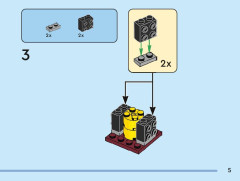 LEGO 40669 instructions page 5 – build guide