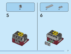 LEGO 40669 instructions page 7 – build guide