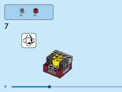 LEGO 40669 instructions page 8 – build guide