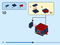 LEGO 40670 instructions page 10 – build guide