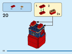 LEGO 40670 instructions page 22 – build guide