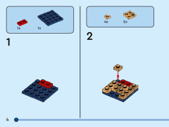 LEGO 40670 instructions page 4 – build guide