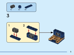 LEGO 40670 instructions page 5 – build guide