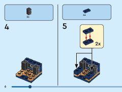LEGO 40670 instructions page 6 – build guide