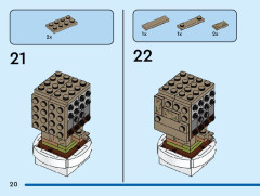 LEGO 40671 instructions page 20 – build guide