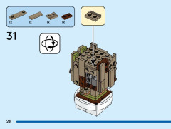 LEGO 40671 instructions page 28 – build guide