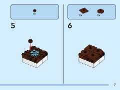 LEGO 40671 instructions page 7 – build guide