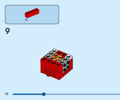 LEGO 40672 instructions page 12 – build guide