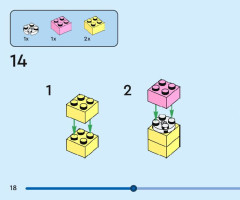 LEGO 40672 instructions page 18 – build guide