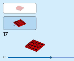 LEGO 40672 instructions page 22 – build guide