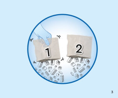 LEGO 40672 instructions page 3 – build guide