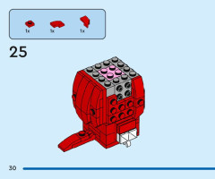 LEGO 40672 instructions page 30 – build guide