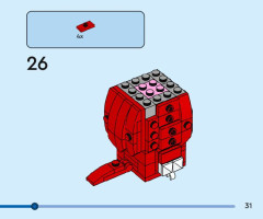 LEGO 40672 instructions page 31 – build guide
