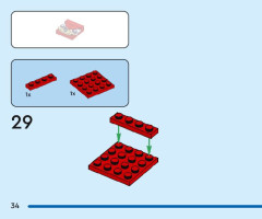 LEGO 40672 instructions page 34 – build guide