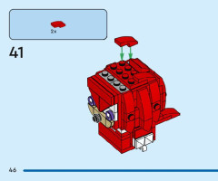 LEGO 40672 instructions page 46 – build guide