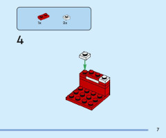 LEGO 40672 instructions page 7 – build guide