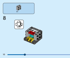 LEGO 40672 instructions page 10 – build guide