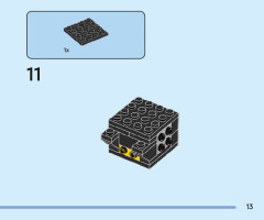 LEGO 40672 instructions page 13 – build guide