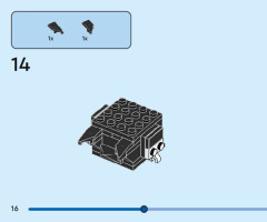 LEGO 40672 instructions page 16 – build guide